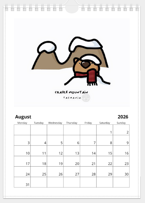 2026 On the rocks · Calendar 2026