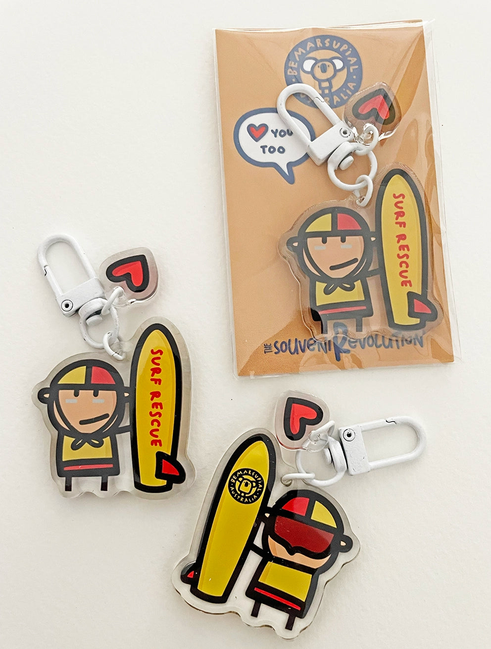 Little Surf Rescuer charm – Be Marsupial™