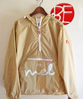 beige and red windbreaker melbourne