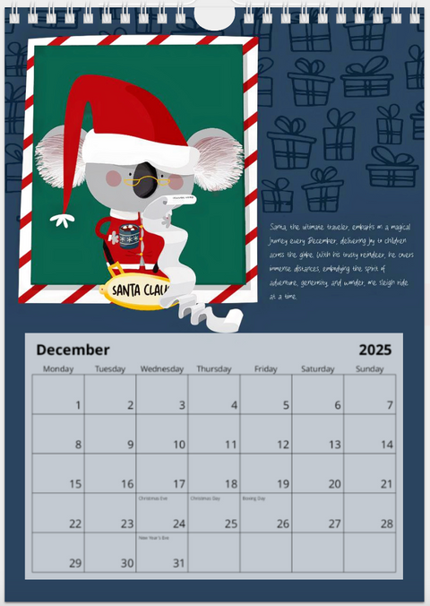Iconic Travelers · Koalendar 2025