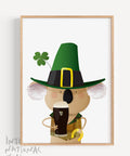 Irish Koala souvenir gift print.