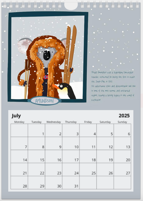 Iconic Travelers · Koalendar 2025