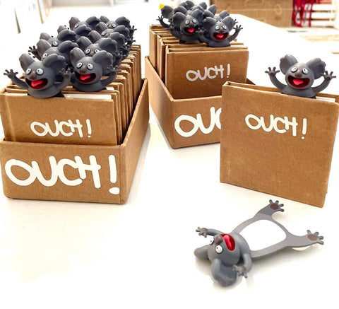 Ouch! Bookmark & Mini Notebook