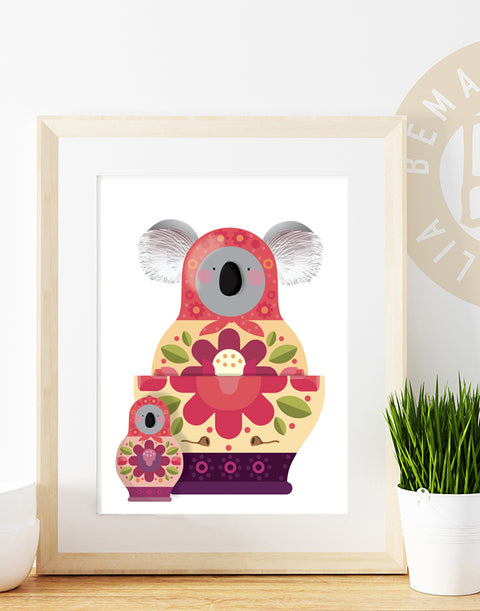 Koala Russia -Matryoshka
