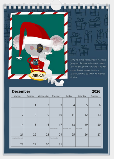 Iconic Travellers · Koalendar 2026