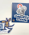 Magnetic sticker from The Walking Kangaroo collection