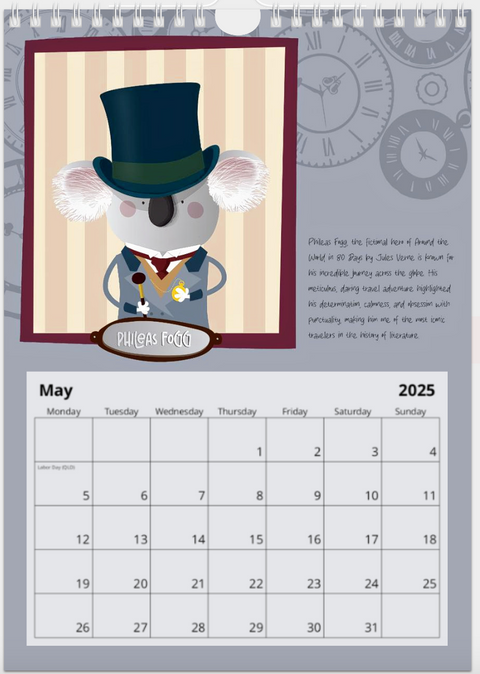 Iconic Travelers · Koalendar 2025